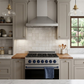 Gordon Ramsay by THOR Kitchen 36" 6 cu. ft. Professional Natural Gas Range with 6 Sealed Burners in Stainless Steel and Blue Accents, RSG36P-BLU