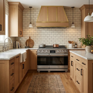 THOR Kitchen 48" Professional Propane Gas Dual Fuel Range with 7 Italian Brass Burners, Air Fry and Self-Clean, XRD48ELP