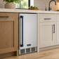 Gordon Ramsay by THOR Kitchen 15" Built-in 58 lbs. Ice Maker in Stainless Steel with Blue Accents, RIM1501-BLU