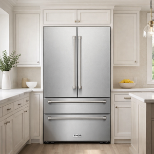 THOR Kitchen Professional 36 In. Counter Depth 22.5 cu. ft. Refrigerator Stainless Steel, TRF3602