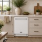 THOR Kitchen 24" Dishwasher in White, 7 Wash Cycles, 3 Racks, Energy Star, TDW24C7W