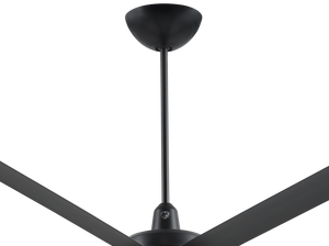 Big Ass Fans Turbo6 Small Overhead Downrod Assembly, Black, 60"