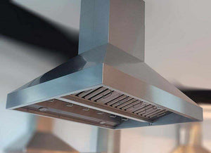 42 Inch Island Range Hood 1200 CFM - VICTORY Twister MAX Island
