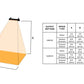 Big Ass Fans 68" Vesper Indoor/Covered Outdoor Electric Heater-3200W (208V)
