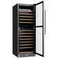 Empava 24-Inch Dual Zone Freestanding Wine Cooler, 163-Bottle, Stainless Steel, EMPV-WC16D