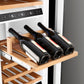 Induction Hardware 24-Inch Three Zone Built-In Wine Refrigerator Column, Panel Ready, RFC-W-24-PR