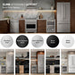 ZLINE Monument Autograph Edition 24-Inch Top Control Built-In Dishwasher, Panel Ready, Champagne Bronze Handle, 44 dBA, DWMTZ-24-CB