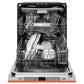 ZLINE Monument 24-Inch Top Control Built-In Dishwasher, Copper Panel, 44 dBA, DWMT-C-24