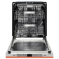 ZLINE Monument 24-Inch Top Control Built-In Dishwasher, Copper Panel, 44 dBA, DWMT-C-24