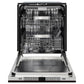 ZLINE Monument 24-Inch Top Control Built-In Dishwasher, Oil Rubbed Bronze Panel, 44 dBA, DWMT-ORB-24