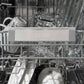 ZLINE Monument Autograph Edition 24-Inch Top Control Built-In Dishwasher, Satin Stainless Steel Panel, Matte Black Handle, 44 dBA, DWMTZ-SN-24-MB