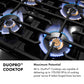 ZLINE 48" 6.7 cu. ft. Paramount Dual Fuel Range with 8 Burner DuoPro™ Cooktop and Dual Ovens in Satin Stainless Steel, PSDRS-48