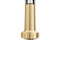 ZLINE Autograph Apollo Pull Down Spring Single Handle Kitchen Faucet in Brushed Nickel and Champagne Bronze, APL-KF-ZBNCB