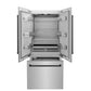 ZLINE 36" Autograph Built-In Refrigerator with Internal Water and Ice Dispenser with Matte Black Accents