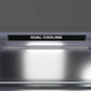 ZLINE Autograph 30" 16.1 cu. ft. Panel Ready Built-In Bottom Freezer Refrigerator with Water Dispenser and Ice Maker with Graphite Gray Interior and Polished Gold Accents, GRBIVZ-30-G