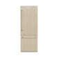 ZLINE Autograph 30" 16.1 cu. ft. Panel Ready Built-in 2-Door Bottom Freezer Refrigerator with Internal Water and Ice Dispenser with Champagne Bronze Handles, RBIVZ-30-CB