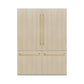 ZLINE 60 In. 32.2 cu. Ft. Panel Ready Built-In 4-Door French Door Refrigerator with Champagne Bronze Handles, RBIVZ-60-CB
