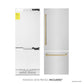 ZLINE Autograph 30 In. 16.1 cu. ft. Built-In Refrigerator with Internal Water and Ice Dispenser with Bronze Accents, RBIVZ-304-30-CB