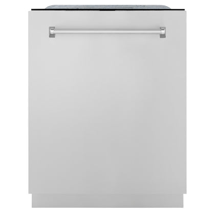 ZLINE 24 In. Monument Series Dishwasher in Stainless Steel with Top Touch Control, DWMT-304-24