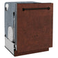 ZLINE 24 In. Monument Series Top Touch Control Dishwasher in Hand Hammered Copper, 45dBa, DWMT-HH-24