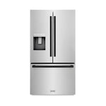 ZLINE Autograph Edition 36 In. Standard-Depth Refrigerator RSMZ-W-36-FMB Front Hero