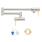 ZLINE Autograph Gemini Pot Filler in Brushed Nickel and Champagne Bronze, GEM-FPF-ZBNCB