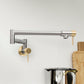 ZLINE Autograph Gemini Pot Filler in Brushed Nickel and Champagne Bronze, GEM-FPF-ZBNCB