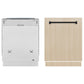 ZLINE Autograph Edition 24 In. Tall Dishwasher, Touch Control, in Custom Panel Ready with Matte Black Handle, DWMTZ-24-MB