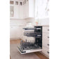 ZLINE Tallac Autograph Edition 24-Inch Top Control Built-In Dishwasher, Panel Ready, Modern Polished Gold Handle, 51 dBA, DWVZ-24-G