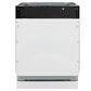 ZLINE Tallac Autograph Edition 24-Inch Top Control Built-In Dishwasher, Panel Ready, Modern Polished Gold Handle, 51 dBA, DWVZ-24-G