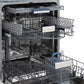 ZLINE 24 in. Top Control Tall Dishwasher is Custom Panel Ready with Matte Black Handle, DWVZ-24-MB