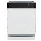 ZLINE 24 in. Top Control Tall Dishwasher is Custom Panel Ready with Matte Black Handle, DWVZ-24-MB