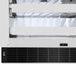 ZLINE Autograph 24" Touchstone Dual Zone 44 Bottle Wine Cooler with Black Stainless Steel Glass Door and Champagne Bronze Handle, RWDOZ-BS-24-CB