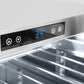 ZLINE Autograph 24" Touchstone 151 Can Beverage Fridge with Solid Stainless Steel Door and Matte Black Handle,  RBSOZ-ST-24-MB