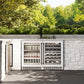 ZLINE Autograph 24" Touchstone Dual Zone 44 Bottle Wine Cooler with White Matte Glass Door and Matte Black Handle, RWDOZ-WM-24-MB