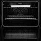 ZLINE Autograph 30" Professional True Convection Single Wall Oven with Air Fry and Self Clean in Satin Stainless Steel with Polished Nickel Helix Handle, WASSZ-30-KPN