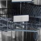 ZLINE Tallac Autograph Edition 24-Inch Top Control Built-In Dishwasher, Stainless Steel Panel, Traditional Matte Black Handle, 51 dBA, DWVZ-304-24-MB