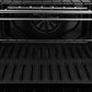 ZLINE 30" Autograph Single Wall Oven with Air Fry and Self-Clean in Stainless Steel with White Matte Door and Gold Handle, WASZ-WM-30-G