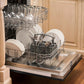 ZLINE Classic 24-Inch Top Control Built-In Dishwasher, Black Stainless Steel Panel, Traditional Handle, 52 dBA, DW-BS-24