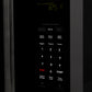 ZLINE 30" 1.5 cu. ft. Over the Range Microwave in Black Stainless Steel with Modern Handle and Set of 2 Charcoal Filters, MMWO-OTRCF-30-BS