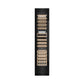 ZLINE 18" 9.0 cu. ft. Triple Zone 68 Bottle Left Hinge Column Wine Cooler in Black Stainless Steel, RCWVL-BS-18