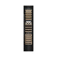 ZLINE 18" 9.0 cu. ft. Triple Zone 68 Bottle Right Hinge Column Wine Cooler in Black Stainless Steel, RCWVR-BS-18