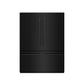 ZLINE 60" 32.2 cu. ft. French Door Built-In Bottom Freezer Refrigerator with Water Dispensers and Ice Makers in Black Stainless Steel with Graphite Gray Interior, GRBIV-BS-60