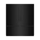 ZLINE 72" 39.6 cu. ft. French Door Built-In Bottom Freezer Refrigerator with Water Dispensers and Ice Makers in Black Stainless Steel, RBIT-BS-72
