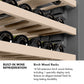 ZLINE 18" 9.0 cu. ft. Triple Zone 68 Bottle Panel Ready Right Hinge Column Wine Cooler, RBCWVR-18