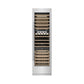 ZLINE 24" 12.4 cu. ft. Triple Zone 100 Bottle Column Wine Cooler in DuraSnow Stainless Steel, RCWV-SN-24