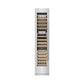 ZLINE 18" 9.0 cu. ft. Triple Zone 68 Bottle Left Hinge Column Wine Cooler in DuraSnow Stainless Steel, RCWVL-SN-18