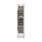 ZLINE Autograph 18" 9.0 cu. ft. Triple Zone 68 Bottle Right Hinge Column Wine Cooler in DuraSnow Stainless Steel with Matte Black Accents, RCWVRZ-SN-18-MB