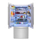 ZLINE 36" 19.6 cu. ft. Built-In Refrigerator with Internal Water and Ice Dispenser in Fingerprint Resistant Stainless Steel, RBIV-SN-36