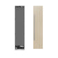 ZLINE 18" 8.6 cu. ft. Panel Ready Right Hinge Column Freezer with Graphite Gray Interior, RBCFVR-18